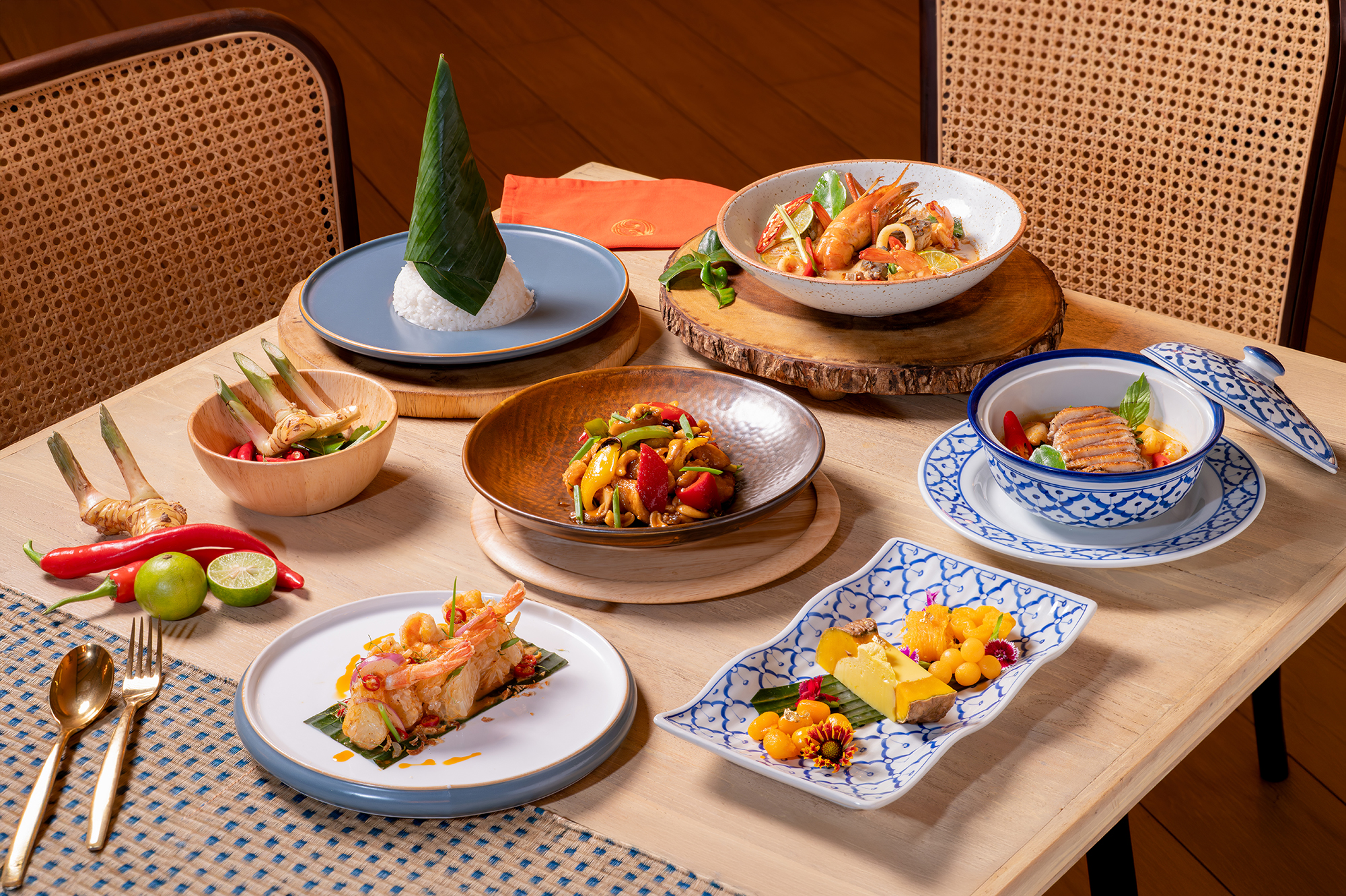 Set menu dish at Thavorn Palm Beach Resort, Ocean Rhyme